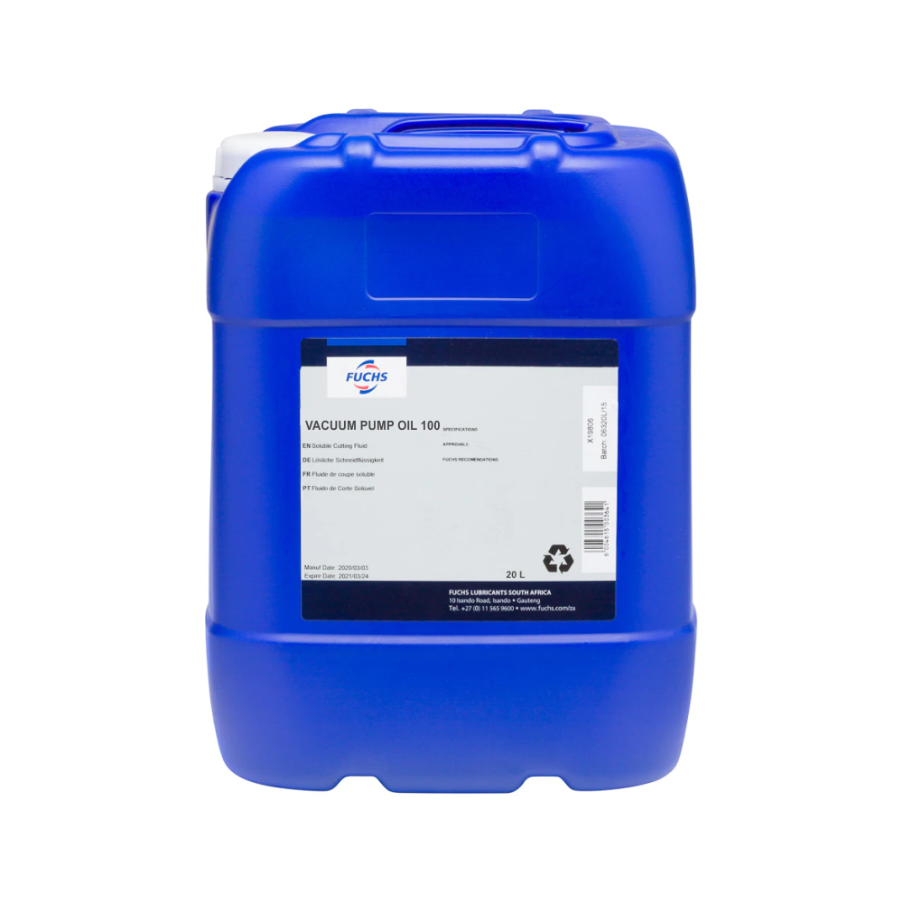Fuchs Vacuum Pump Oil 100 – Midlands Oil