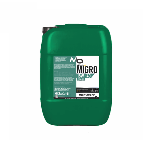 Migro Multigrade Oil 15W40 CS4-SF  - Midlands Oil